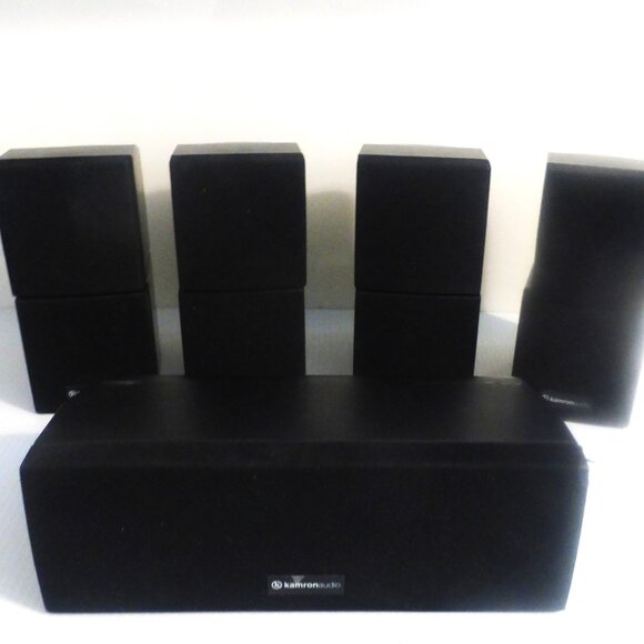 bsm - 5pc KAMRON AUDIO KA-9 Digital SPEAKERS Digital 5.1 HD Sound - Picture 1 of 14